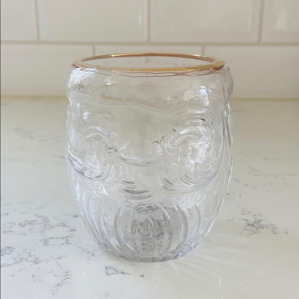Anthropologie Santa Claus North Pole Juice Glass - Picture 4 of 16